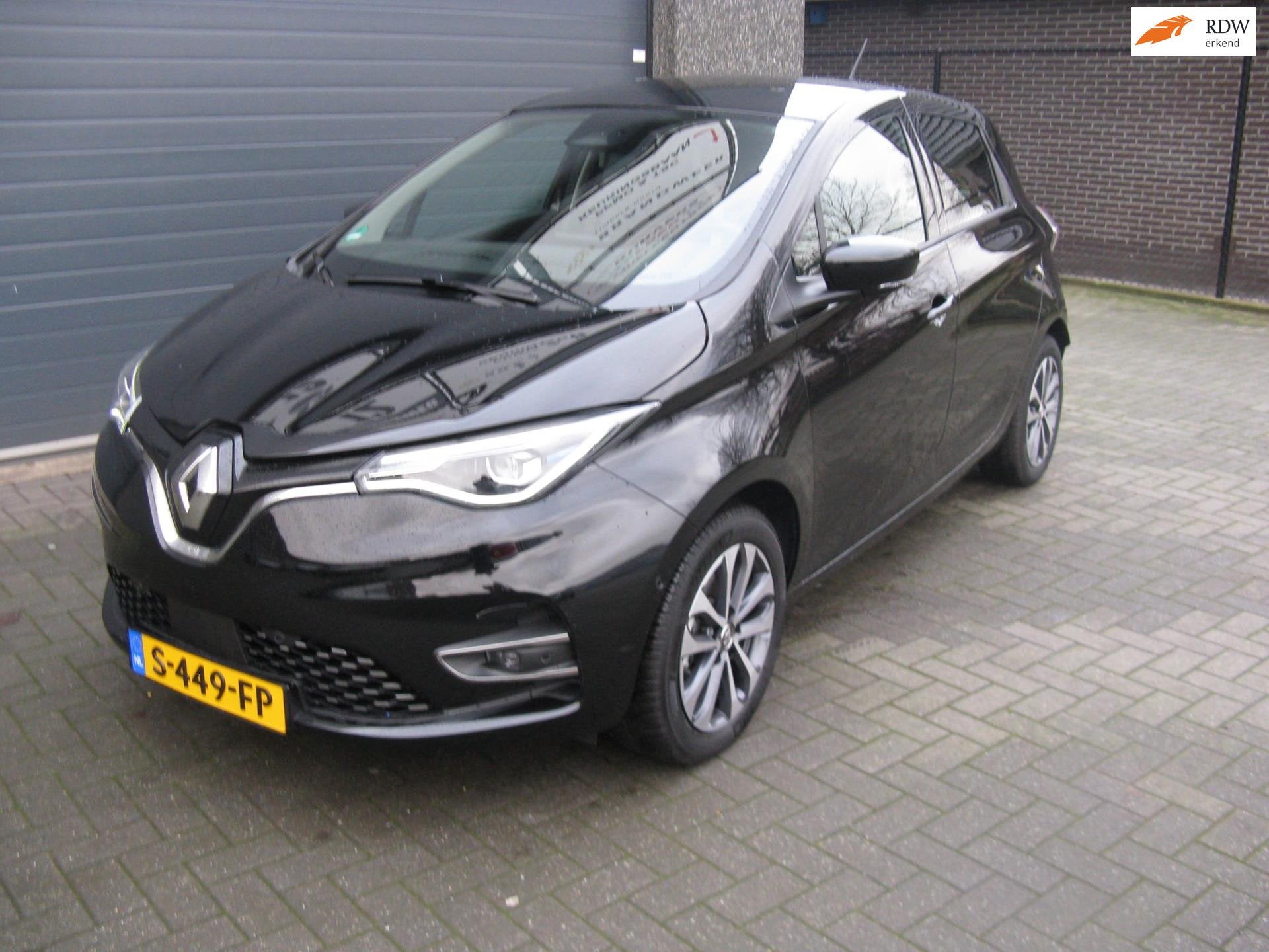 Renault ZOE R135 Limited 50, Dealer onderhouden, 136 pk, Gebruikt, Zwart