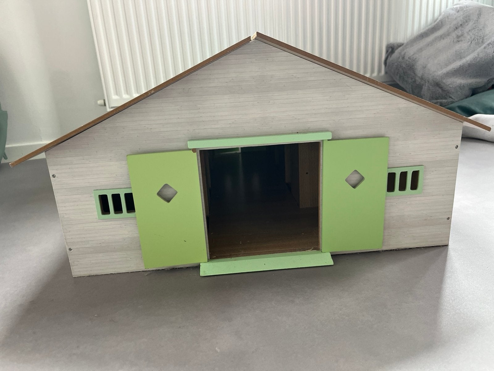 Kids Globe Paardenstal - Perfect voor Schleich paarden!, Ophalen, Gebruikt, Overige typen