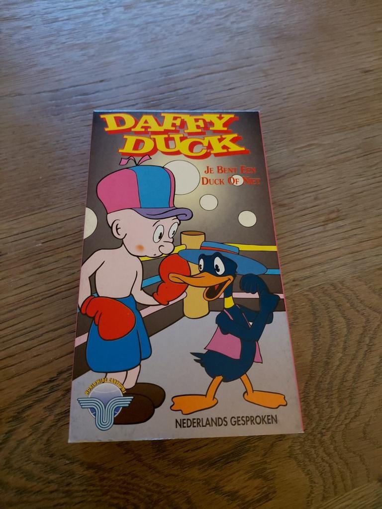 Daffy Duck videoband. Je bent een Duck of niet., Cd's en Dvd's, VHS | Kinderen en Jeugd, Alle leeftijden, Ophalen of Verzenden