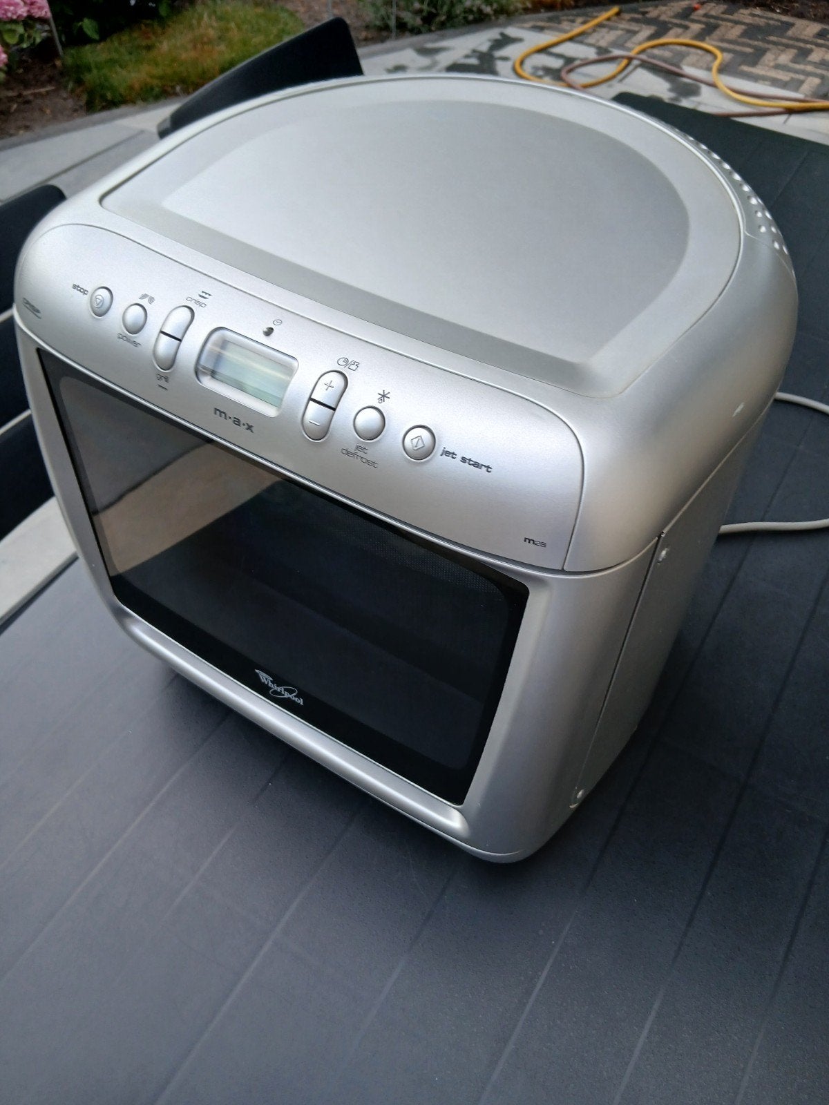 Whirlpool M-A-X magnetron met grill en crisp functie, Ophalen, Combimagnetron, Crisp, Minder dan 45 cm