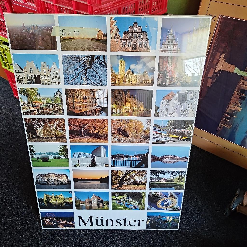 Wissellijst, Huis en Inrichting, Woonaccessoires | Lijsten, Ophalen, Overige materialen, Gebruikt, 75 cm of meer