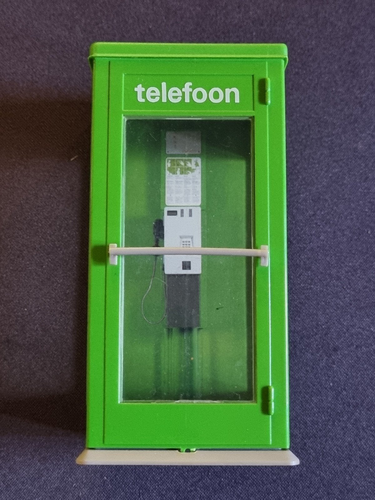 Vintage PTT Telefoon spaarpot - Telefooncel model, Ophalen of Verzenden, Gebruikt