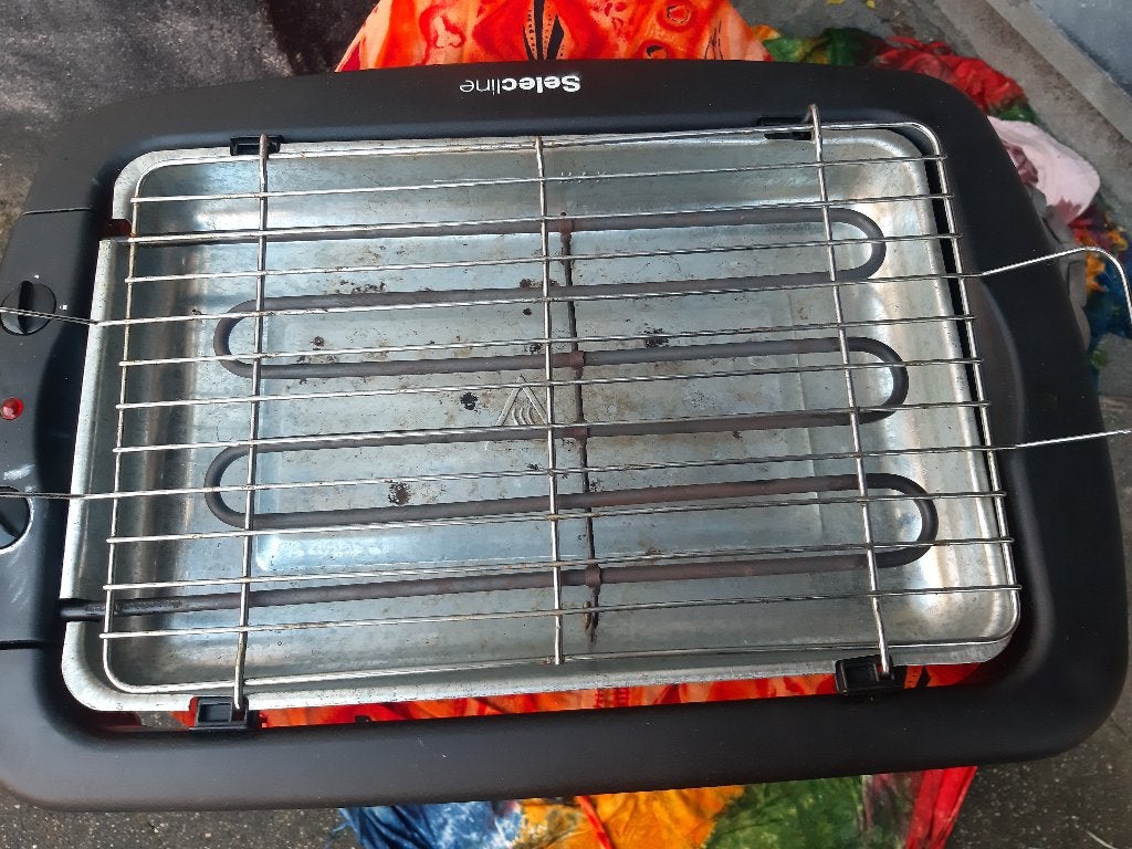 Slecline Barbecue grillplaat Elektrische Barbecue, Ophalen, Zo goed als nieuw, Slecline Barbecue grillplaat Elektrische Barbecue