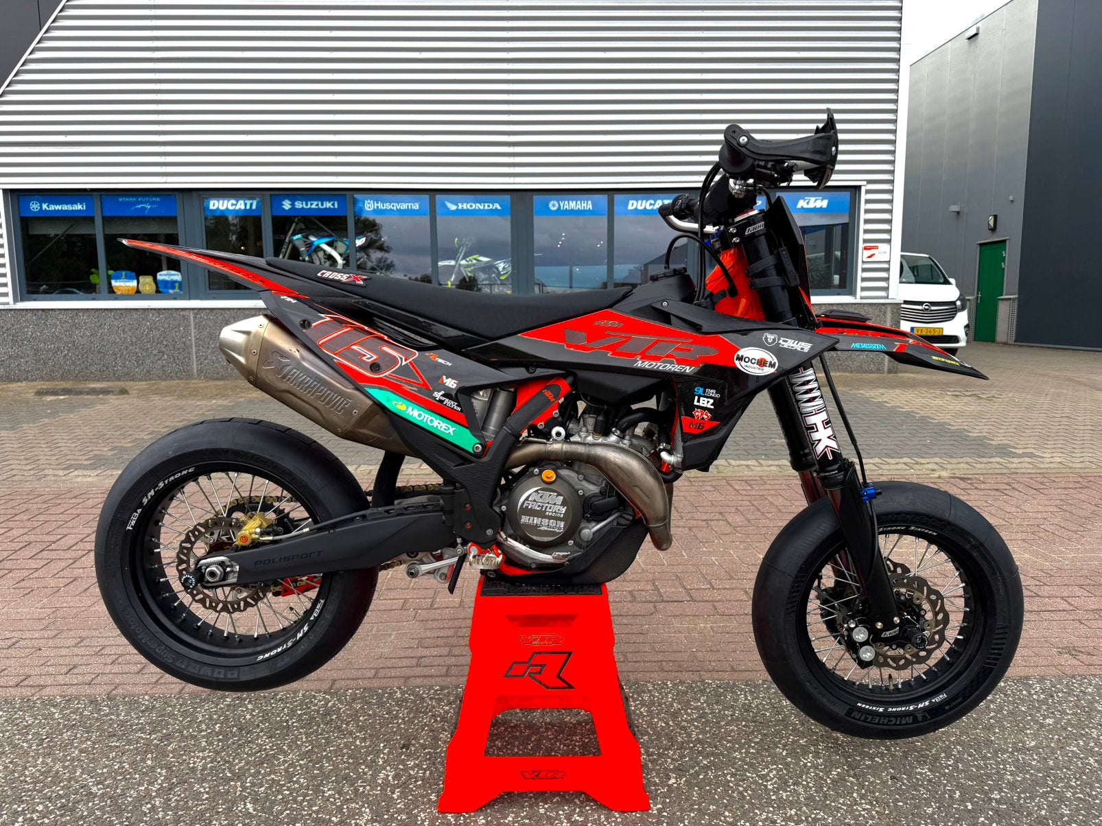 KTM 450 Sxf/Smr 450 2024 Factory Supermoto Supermotard, 6 versnellingen, 449 cc, Ophalen of Verzenden, Zo goed als nieuw