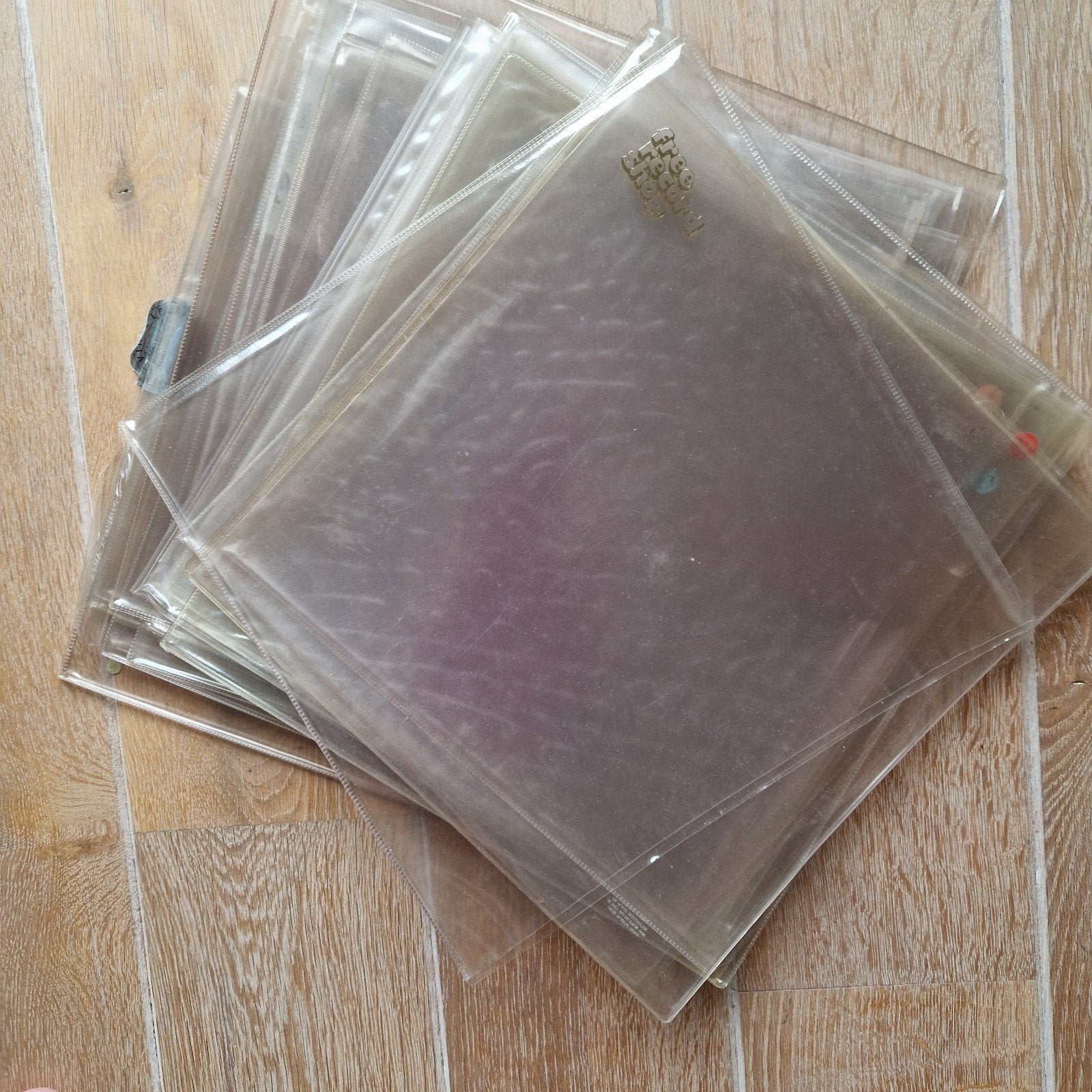 Harde pvc buitenhoezen voor lps. Per 101 stuks., Cd's en Dvd's, Ophalen, Zo goed als nieuw, Overige formaten