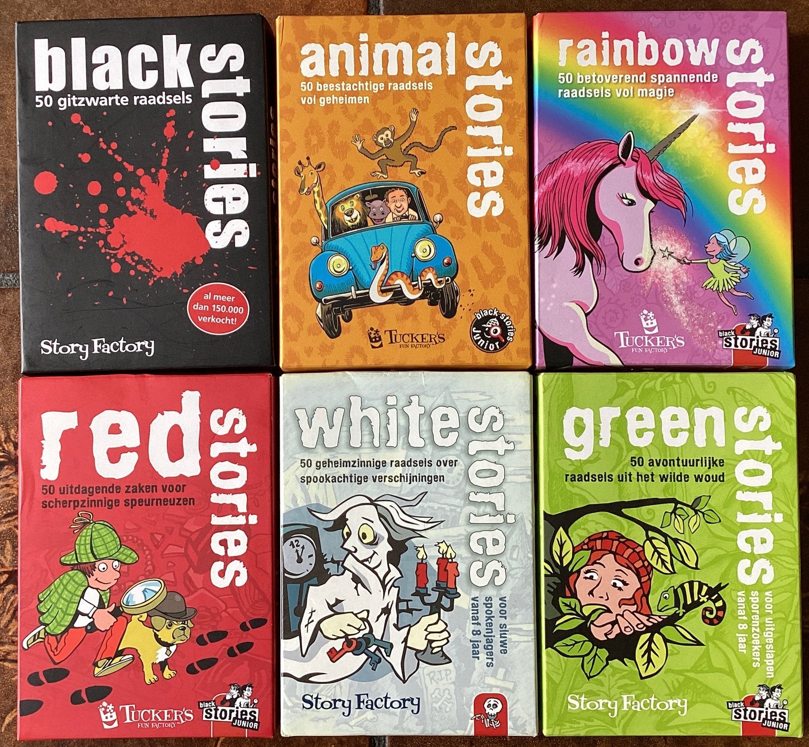 Black Stories en andere Stories 6 euro per stuk, Ophalen of Verzenden, Zo goed als nieuw
