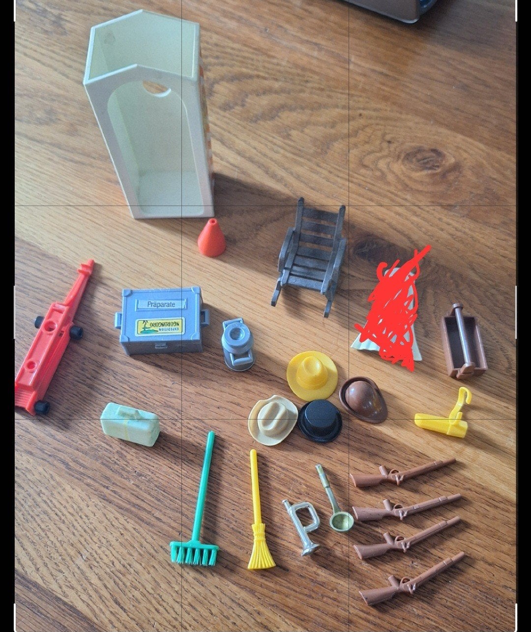 Vintage Playmobil accessoires en onderdelen, Ophalen of Verzenden, Gebruikt