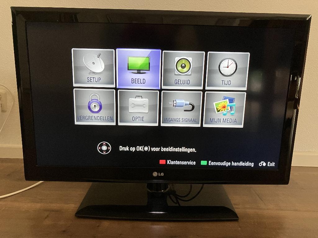 LG LE4 37"' televisie, Ophalen, LED, 50 Hz, 80 tot 100 cm