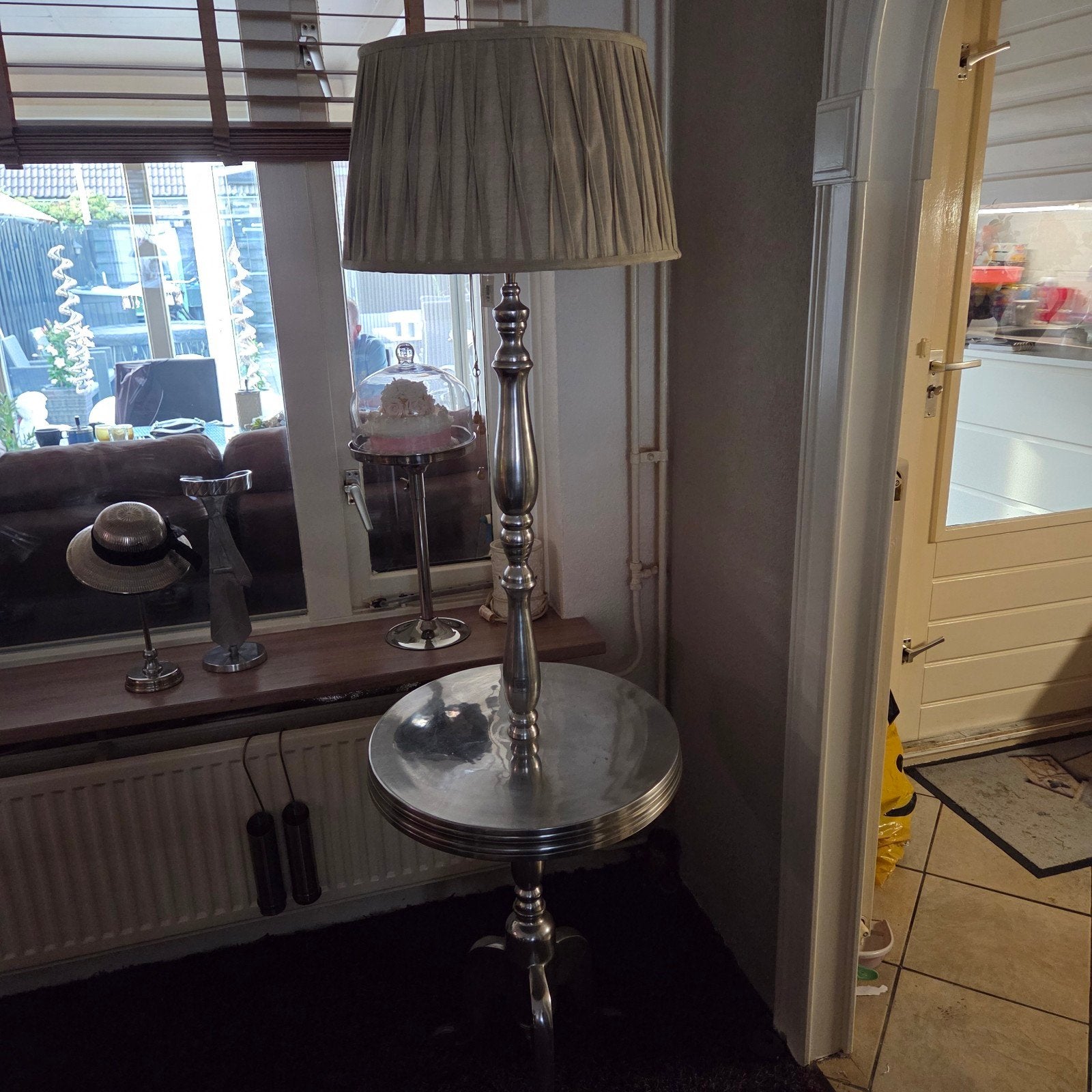 Riviera Maison vloerlamp met bijzettafel, Huis en Inrichting, Complete inboedels, Ophalen of Verzenden