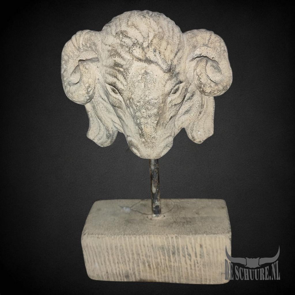 Decoratieve Ram op voet, Huis en Inrichting, Woonaccessoires | Overige, Ophalen, Vintage, Nieuw, Grijs