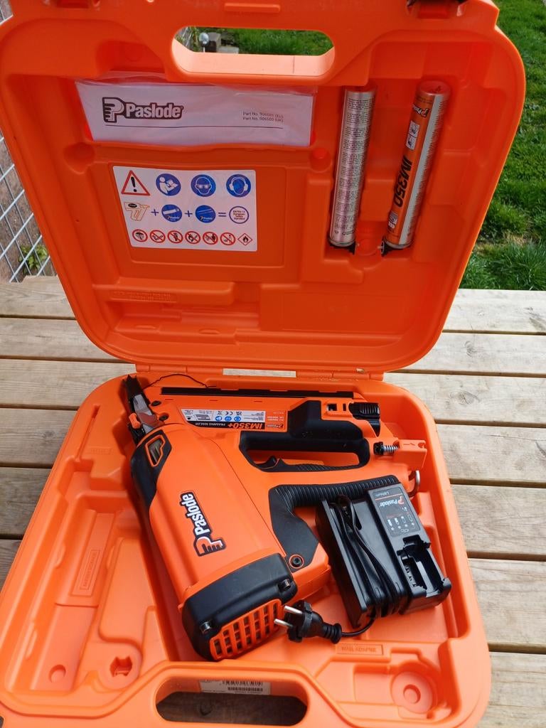 Paslode IM350+ tacker in koffer, Ophalen, Nieuw, Overige typen