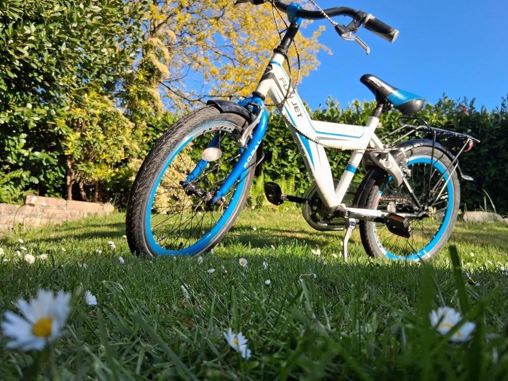 Kinderfiets Fun Jet popal 20 inch met werkend slot, Ophalen of Verzenden