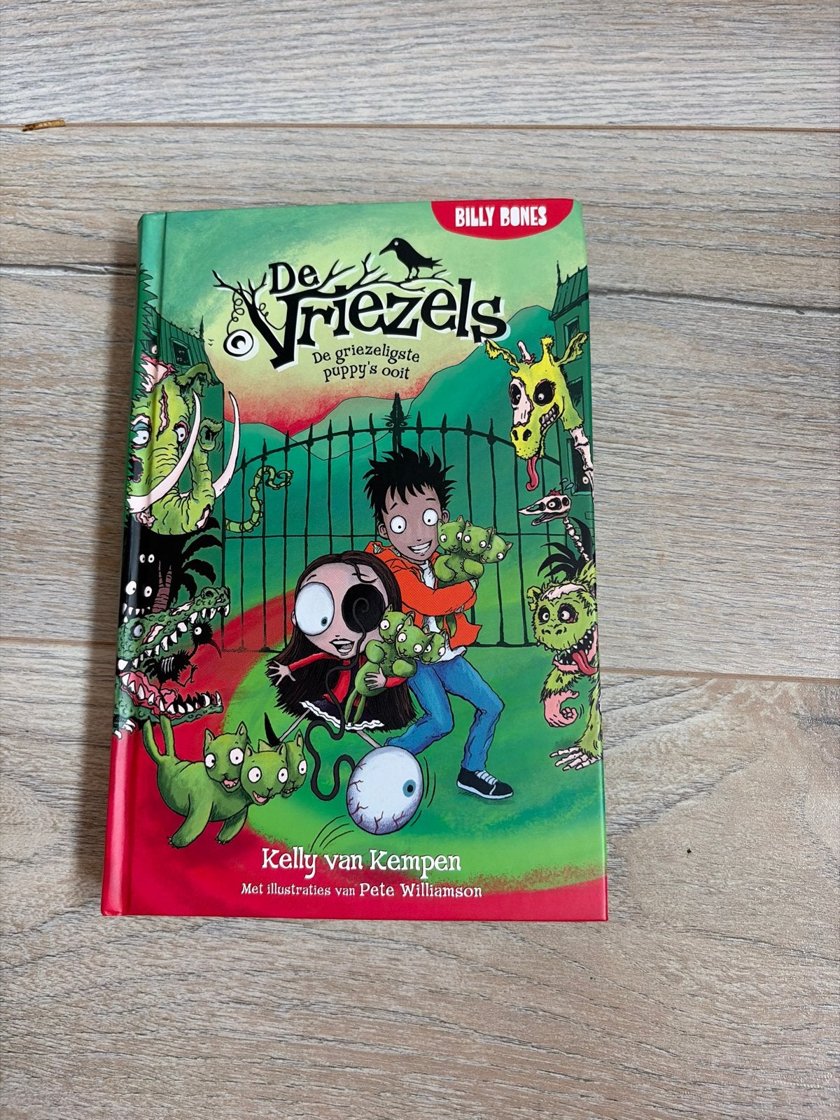 De Vriezels: De griezeligste puppy's ooit! - Kelly van Kempe, Boeken, Ophalen of Verzenden, Gelezen, Fictie