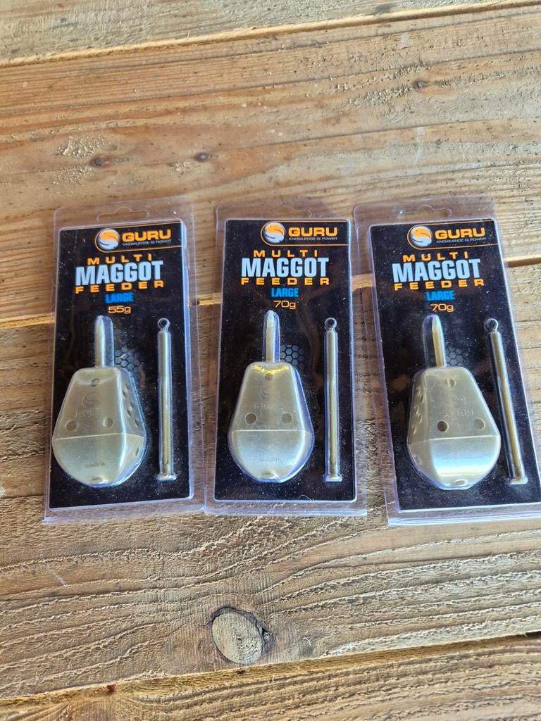 Guru Multi Maggot Feeder - Large (55g & 70g), Ophalen of Verzenden, Nieuw, Overige typen