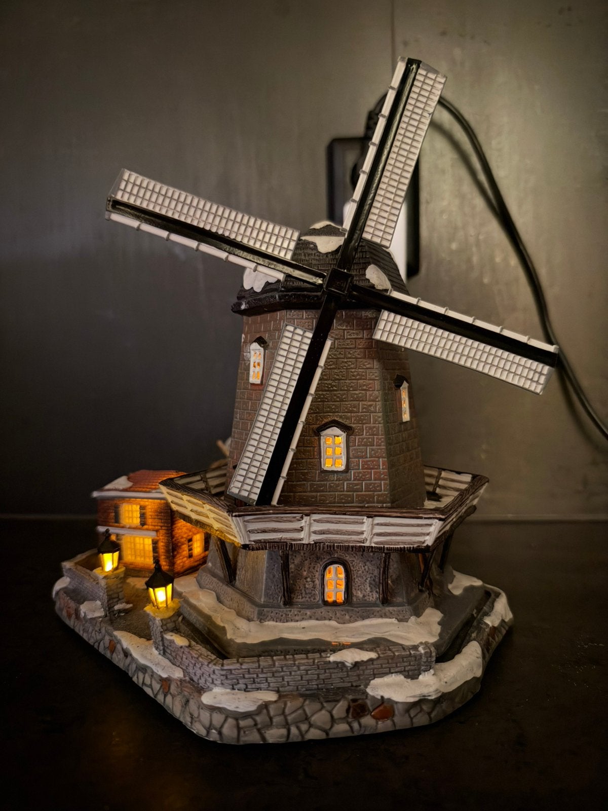 Molen kersthuisje / kerstdorp, Diversen, Ophalen of Verzenden, Zo goed als nieuw