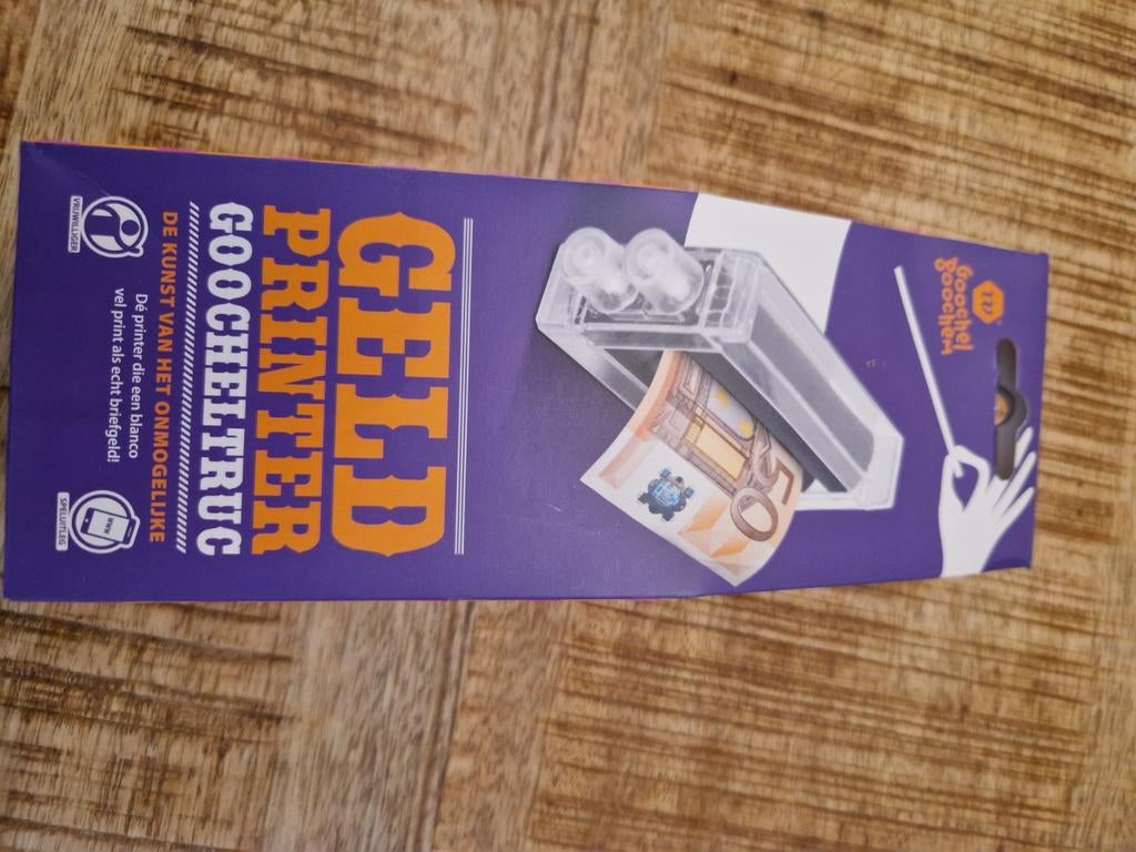 Geldprinter Goocheltruc - Nieuw in Doos, Ophalen, Nieuw, Jongen of Meisje