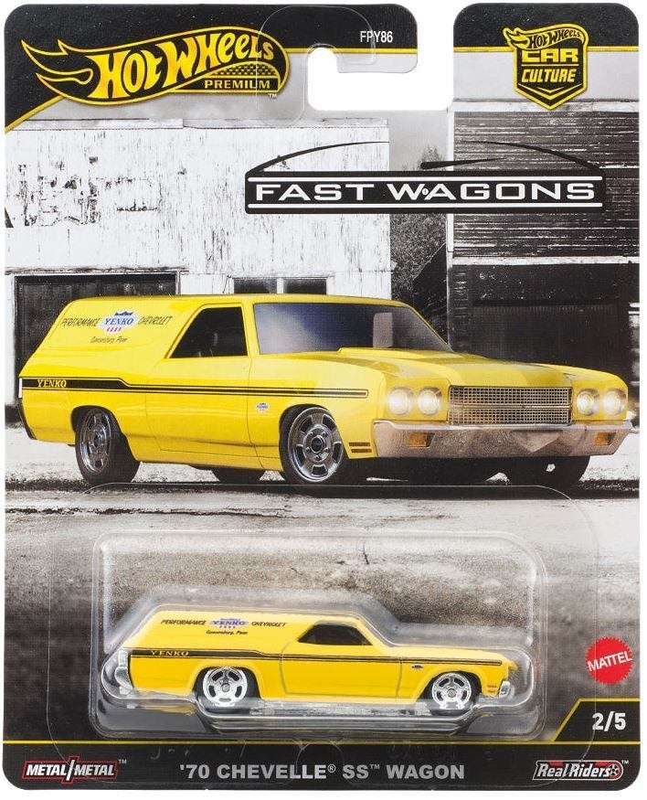 2025 Hot Wheels Premium '70 Chevelle SS Wagon - Fast Wagons, Ophalen of Verzenden, Nieuw