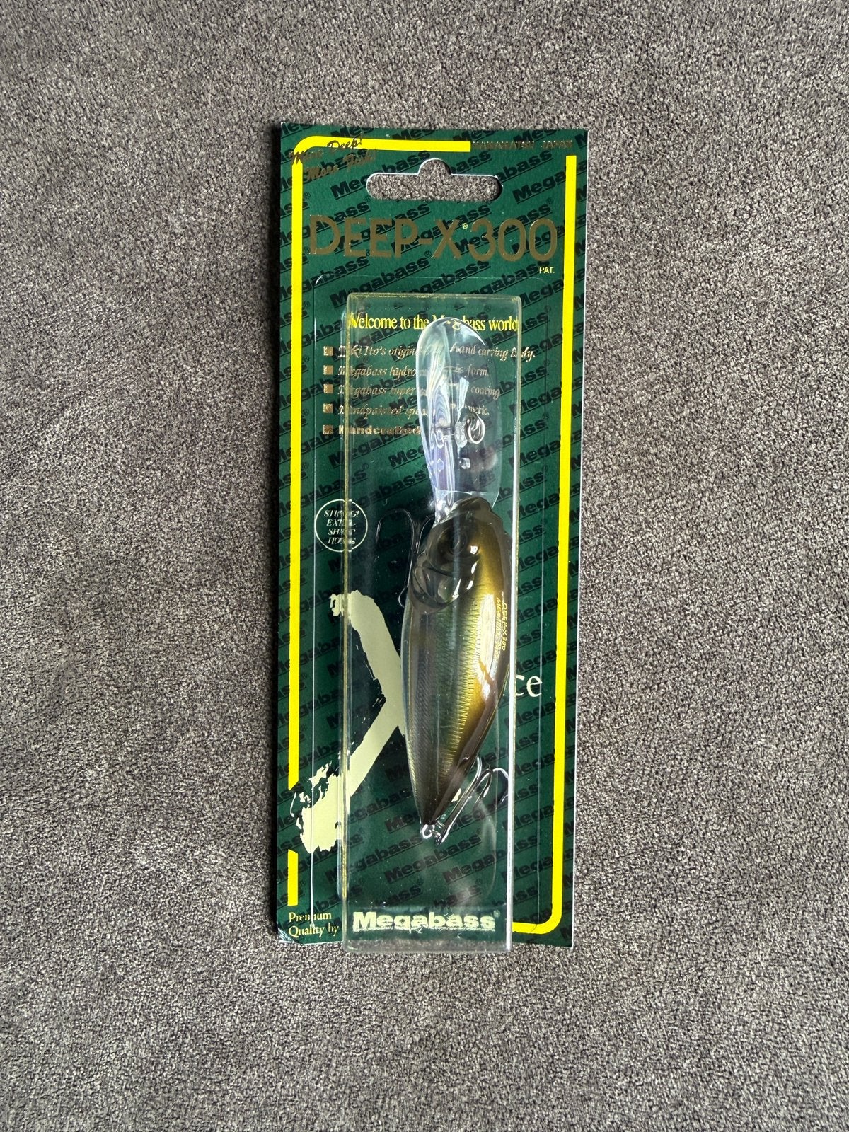 Megabass Deep-X 300 4m Crankbait, Watersport en Boten, Hengelsport | Roofvissen, Ophalen of Verzenden, Nieuw, Overige typen
