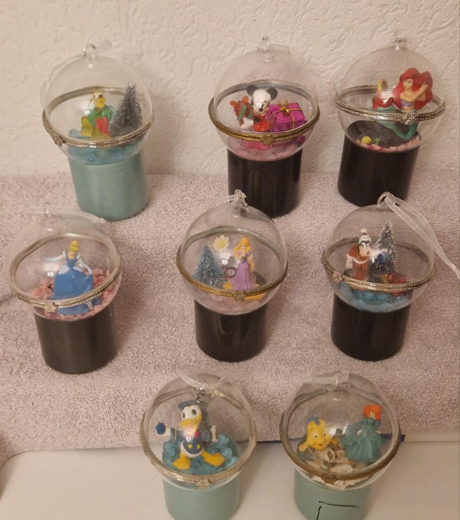 8x Dichte Disney kerstballen

Minnie. Prinsessen goofy, Diversen, Kerst, Ophalen of Verzenden, Nieuw