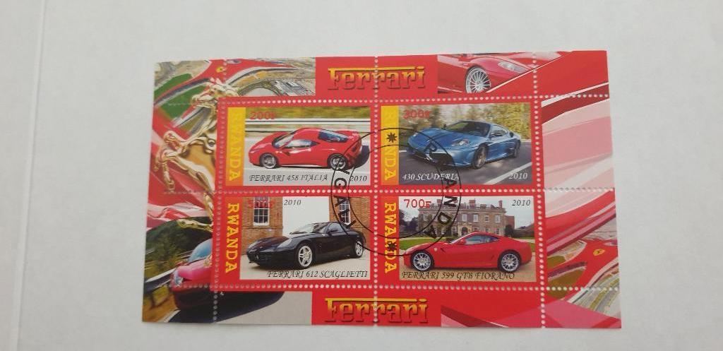 5426 rwanda ferrari ... 599 Gtb fiorano - 612 scaglietti, Verzenden, Overige landen