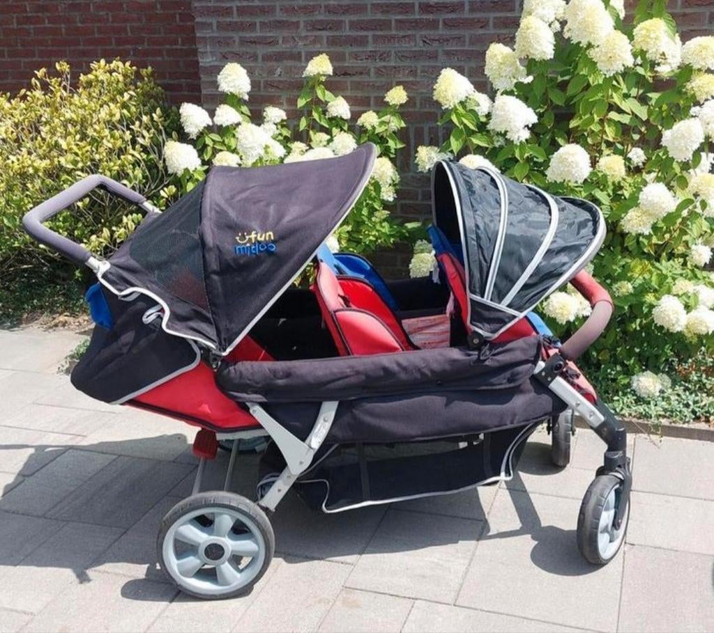 Familidoo Zeslingwagen - Ideaal voor opvang, Ophalen, Gebruikt
