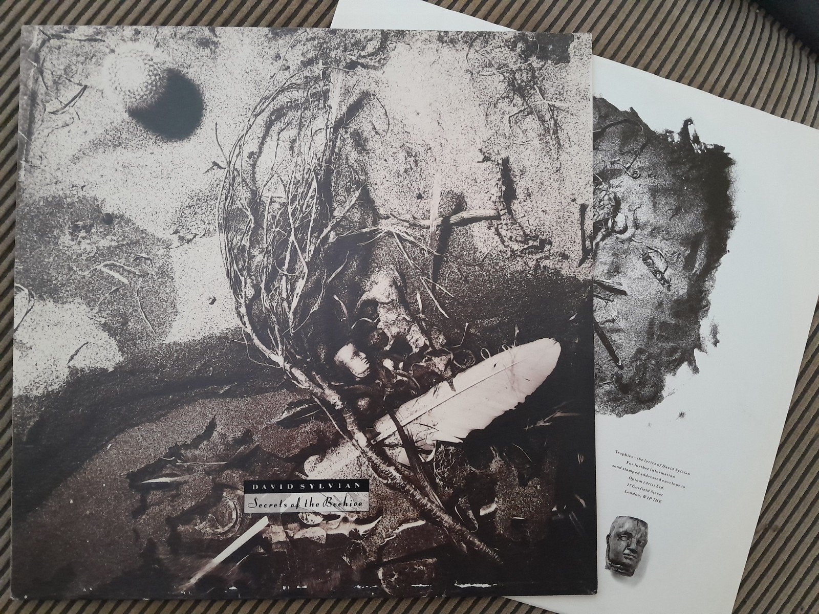 lp david sylvian - secrets of the beehive, Ophalen of Verzenden, Gebruikt, 12 inch