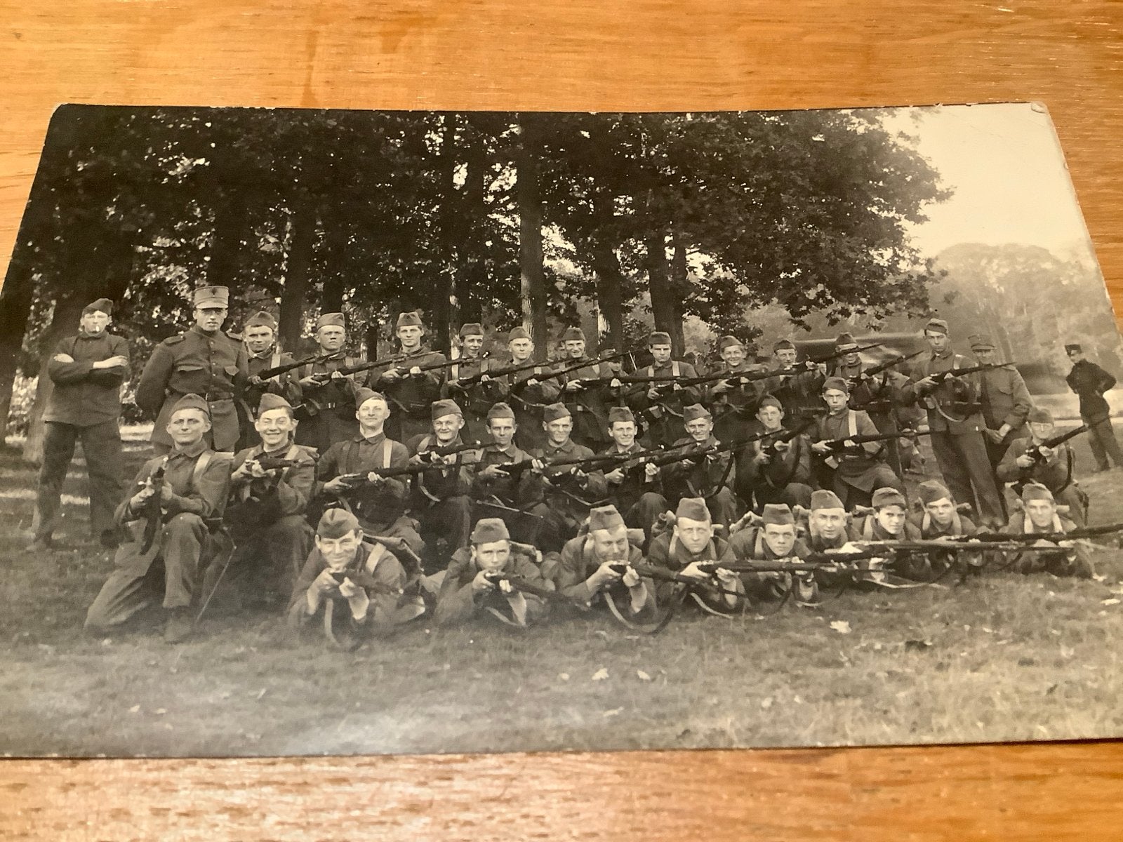 Ansichtkaart Mobilisatie 1918 Amersfoort, Gebruikt, Foto, Ophalen of Verzenden, Voor 1940