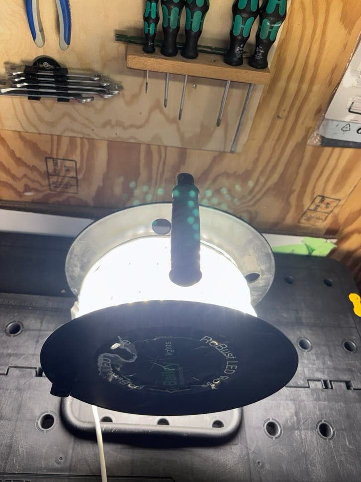 Bailey Robust LED Rope werklamp, Ophalen of Verzenden, Zo goed als nieuw, Minder dan 50 watt, Lamp