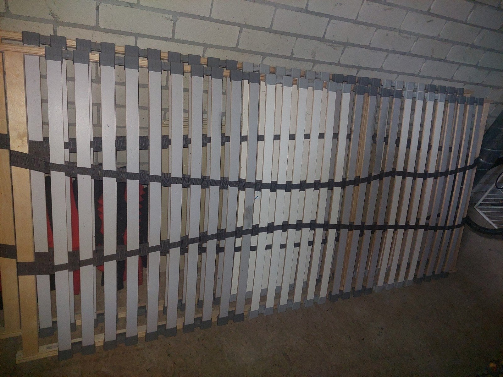 2x Lattenbodem 90x200 cm - Zo goed als nieuw, Ophalen, 90 cm, Eenpersoons, Zo goed als nieuw