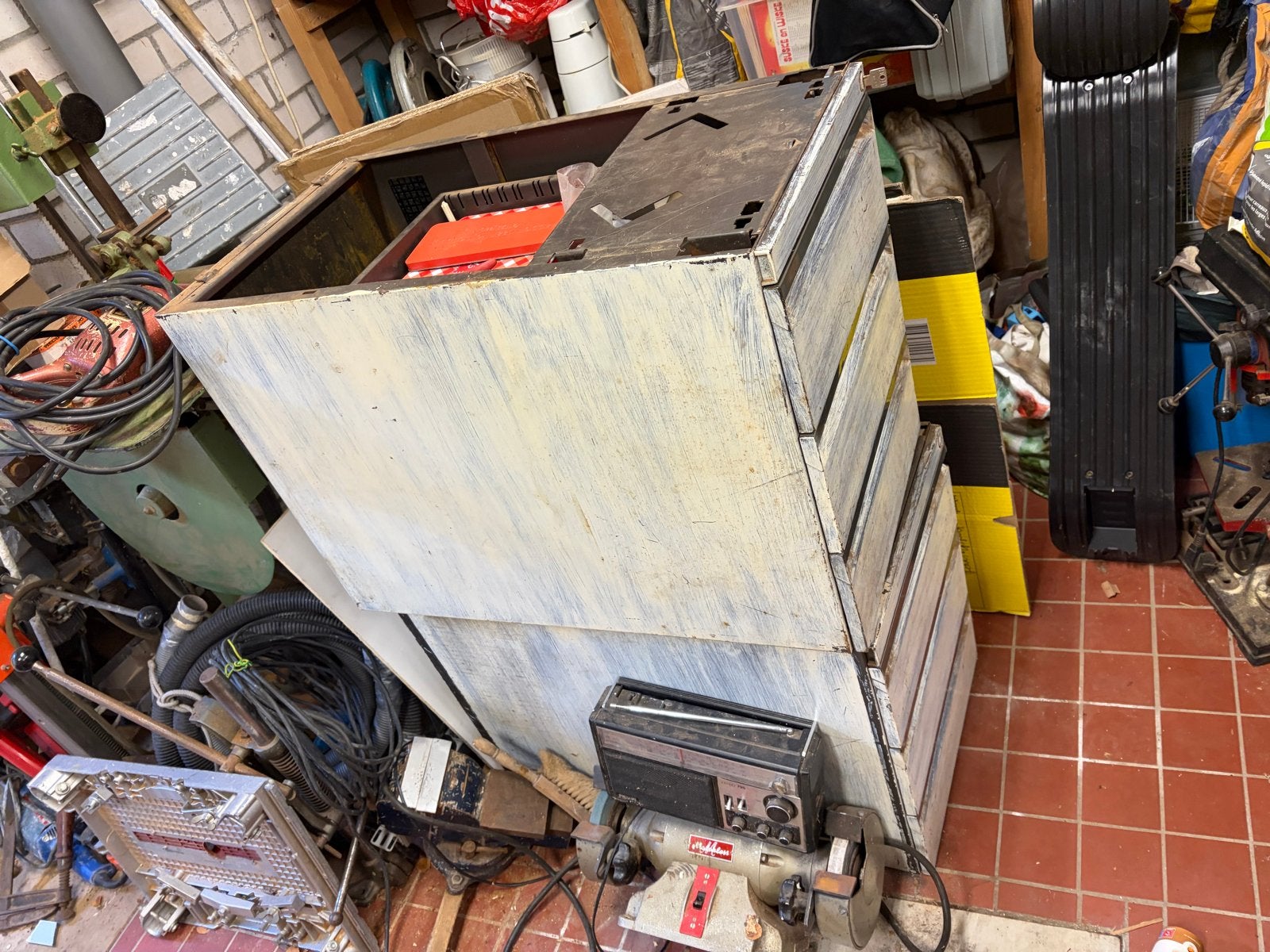Gereedschapskast met laden - Ideaal voor werkplaats, Ophalen, Gebruikt, 5 laden of meer, 100 tot 150 cm
