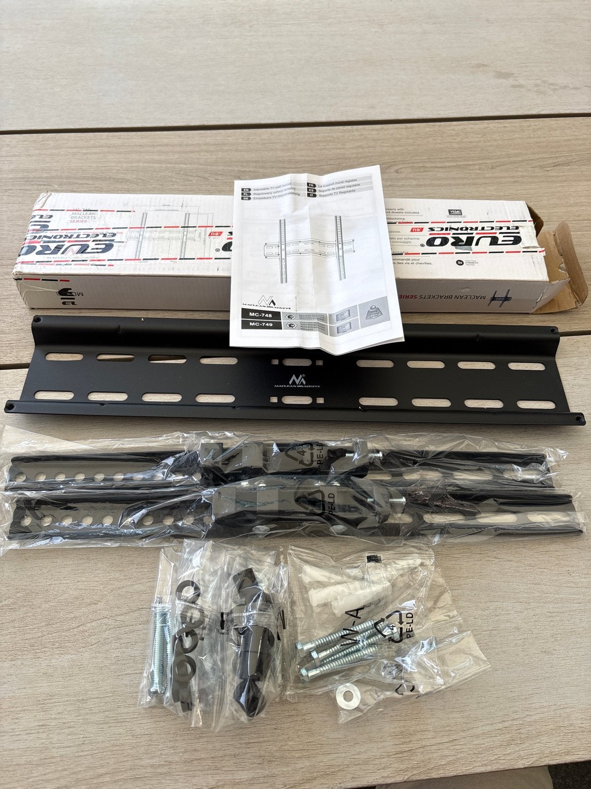 Nieuwe TV Muurbeugel 32-55 inch, tot 35kg, Ophalen, Nieuw
