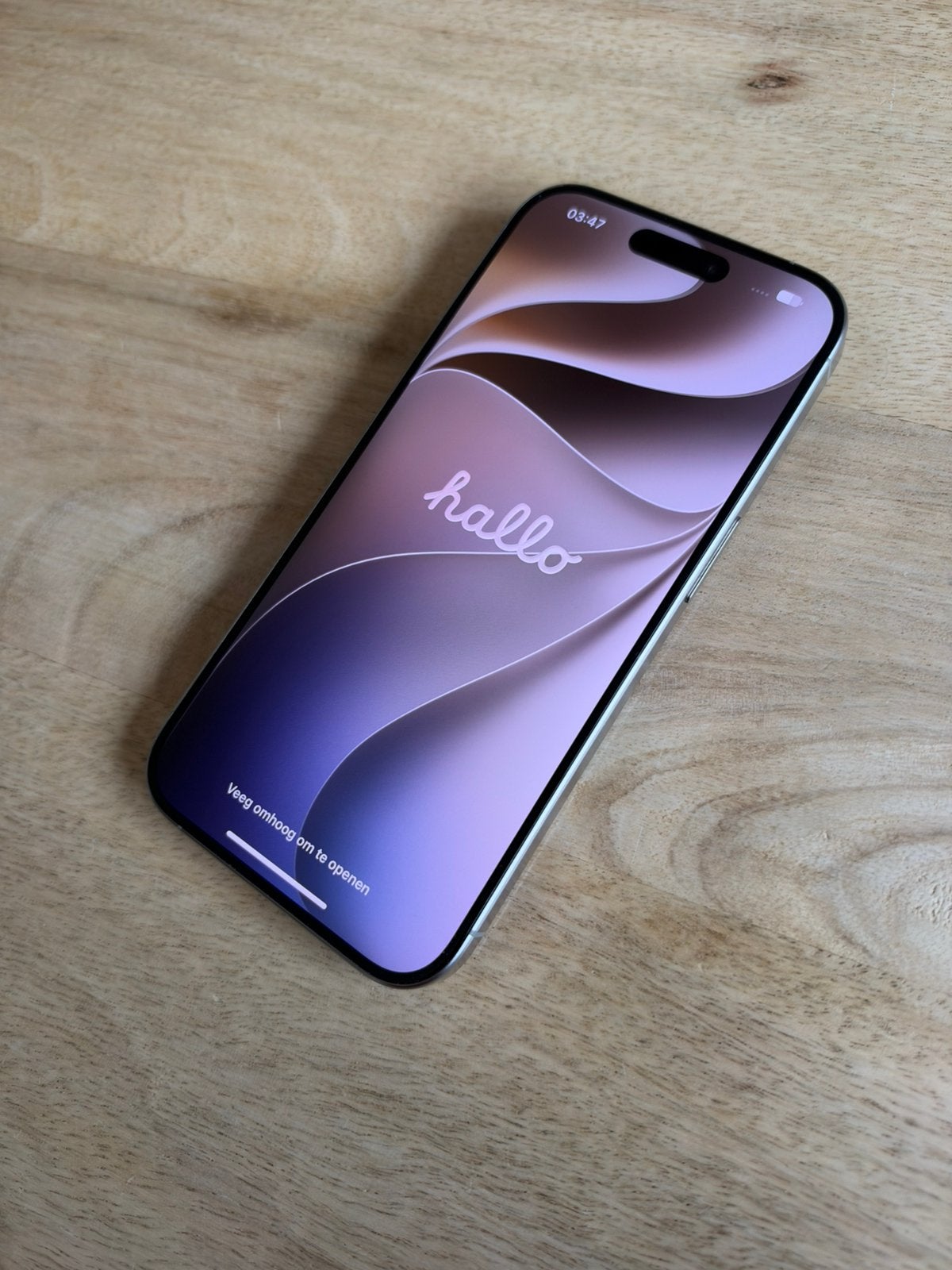 Iphone 15 pro Naturel Titanium 256GB, Gebruikt, Zonder abonnement, Ophalen, 256 GB