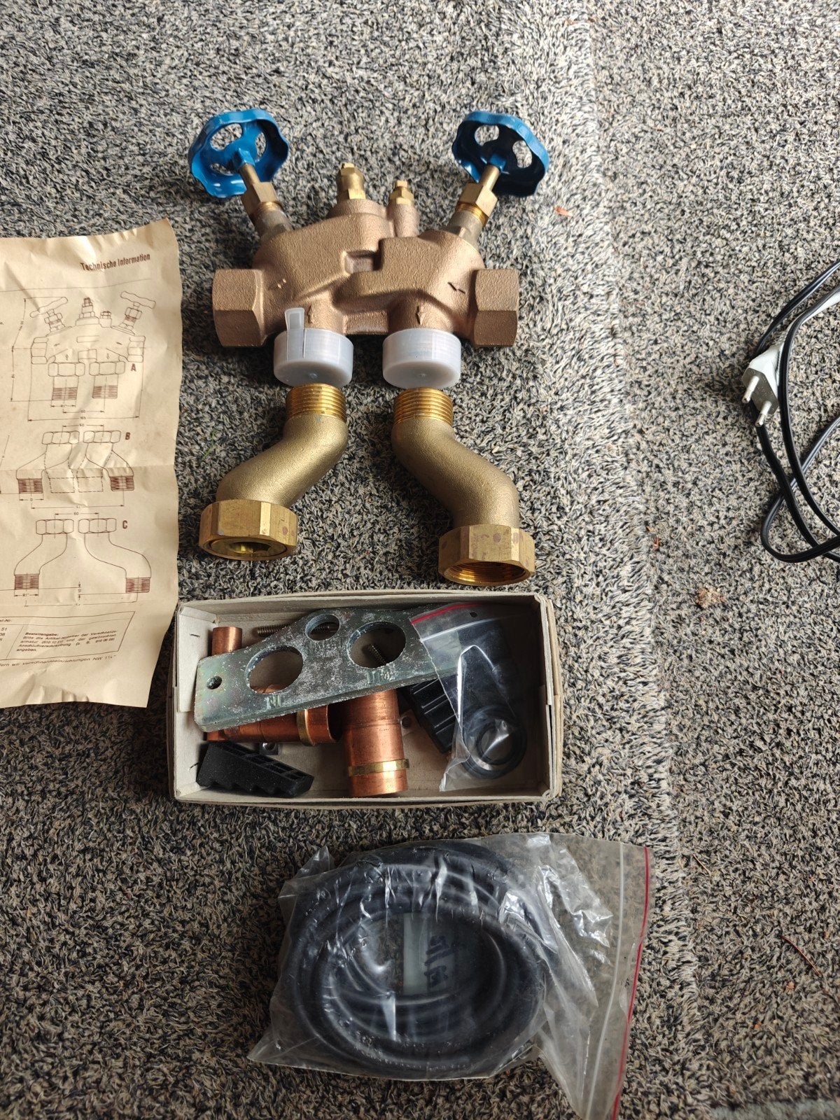 Verschneidearmatur HW 1" mengventiel waterontharder PN10, Ophalen of Verzenden, Nieuw, Rvs
