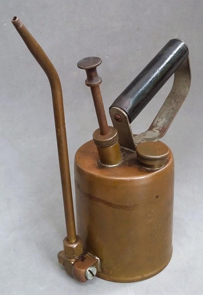 1910-1930 Industrie Auto Garage Werkplaats Oliekan Olie Kan, Antiek en Kunst, Antiek | Gereedschap en Instrumenten, Ophalen of Verzenden