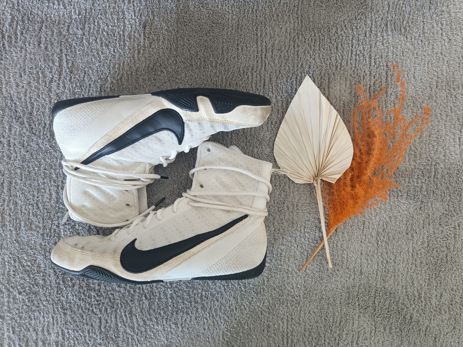 Nike Machomai 3 boksschoenen - Maat 44 - Zo goed als nieuw, Ophalen of Verzenden, Zo goed als nieuw, Overige, Vechtsportschoenen