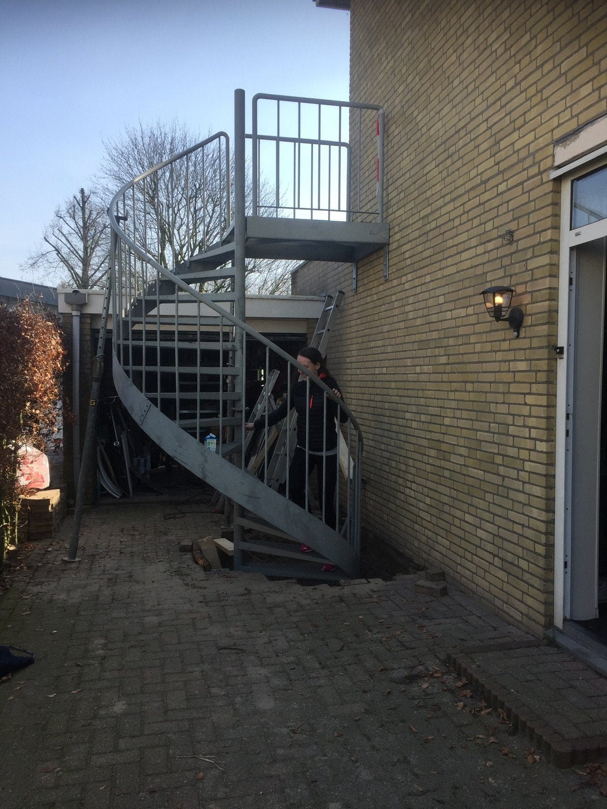 Buitentrap, Ophalen, Gebruikt, 2 tot 4 meter