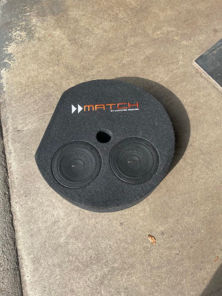 MATCH PP72WD subwoofer, Auto diversen, Ophalen of Verzenden, Gebruikt