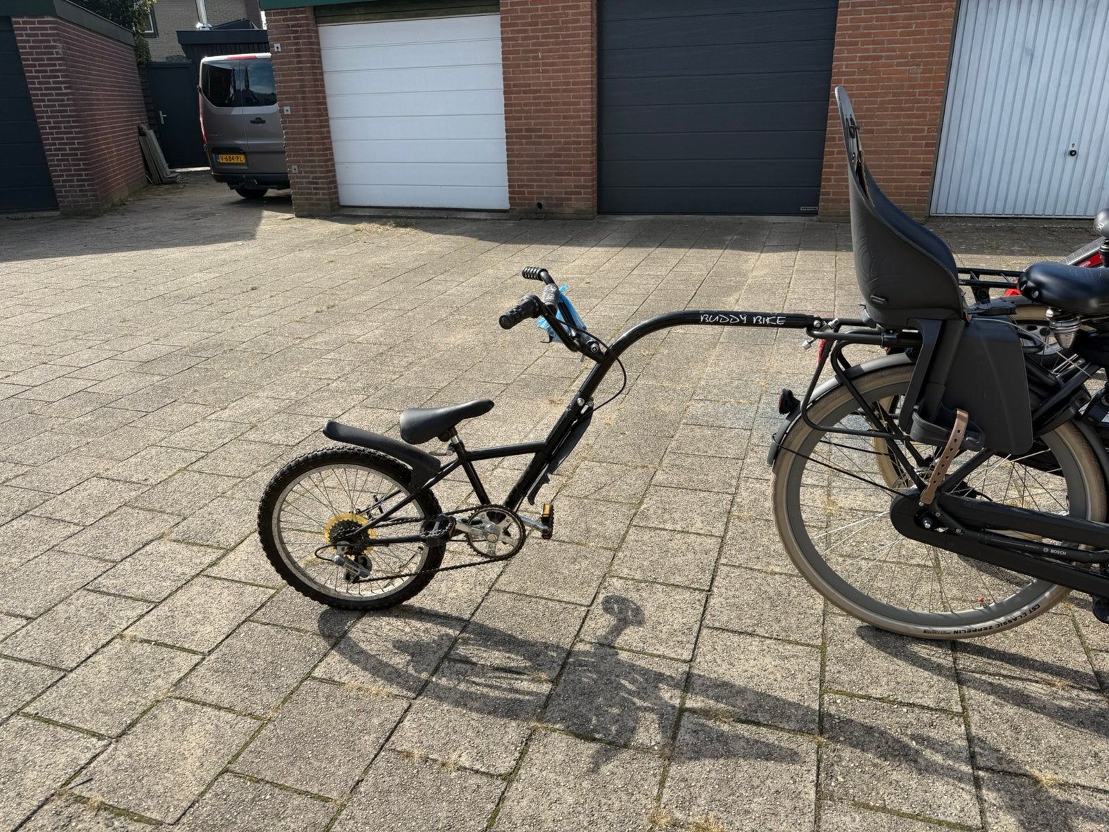 Buddy bike - met je kind op pad, Ophalen, Gebruikt, 20 inch of meer