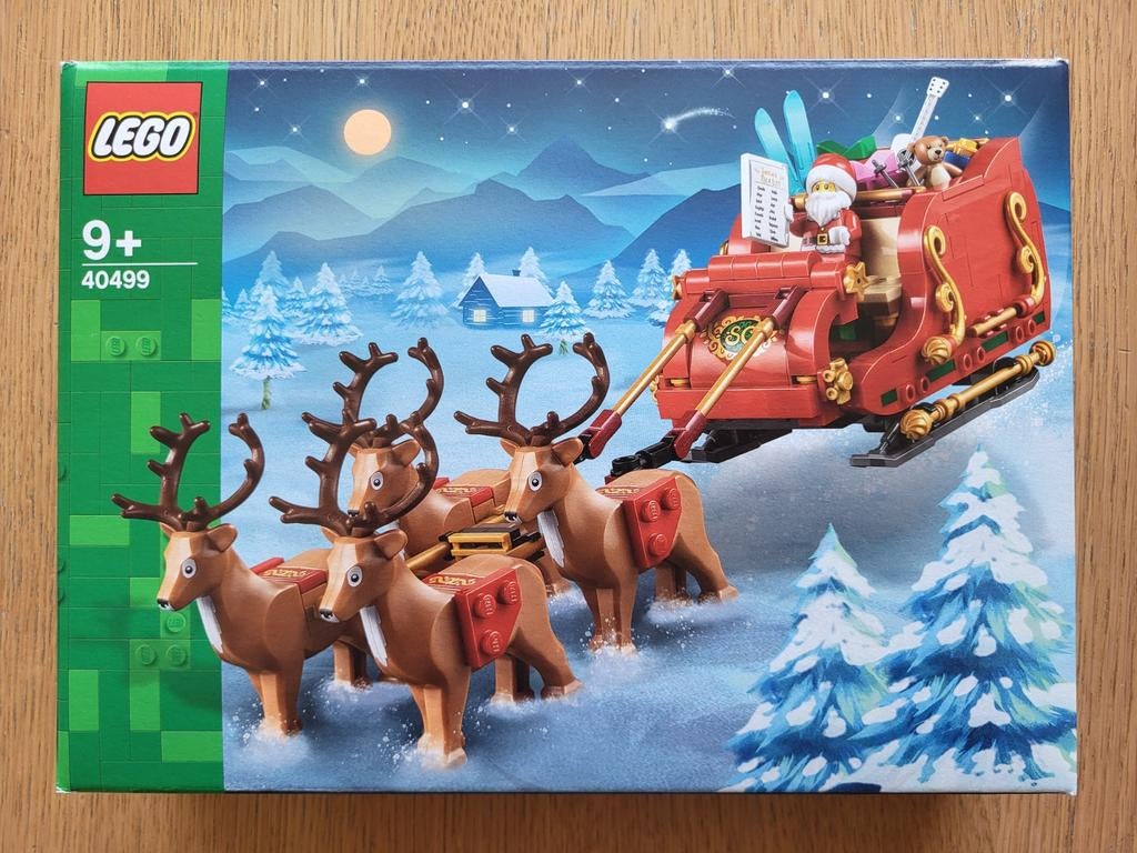 Lego kerst set 40499 Kerstman met arrenslee Nieuw in doos, Lego, Nieuw, Ophalen of Verzenden, Complete set