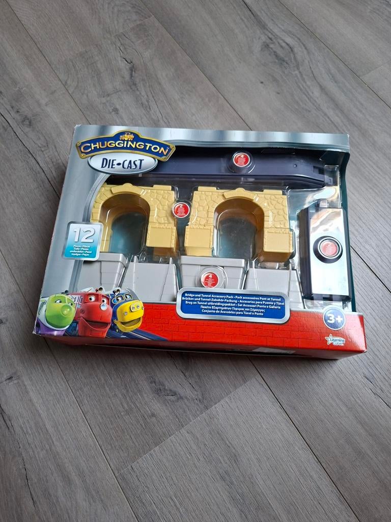 Chuggington Die-Cast Treinset met Brug en Spoor, Ophalen of Verzenden, Nieuw