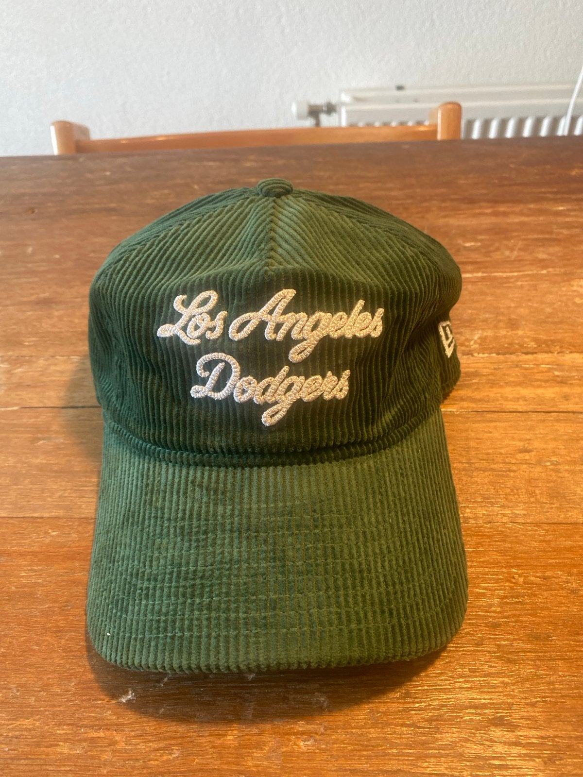 New Era Los Angeles Dodgers Corduroy Pet - Groen, Ophalen of Verzenden, Zo goed als nieuw, One size fits all, Pet