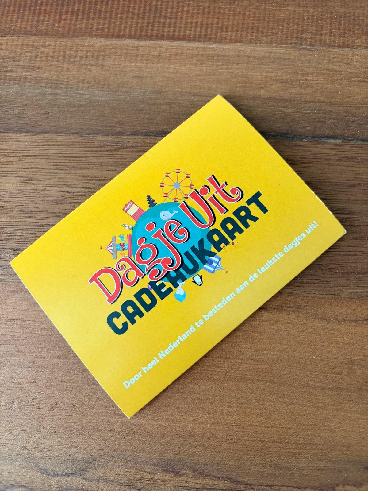 Daje uit Cadeaukaart met waarde van €50, Eén persoon, Cadeaubon
