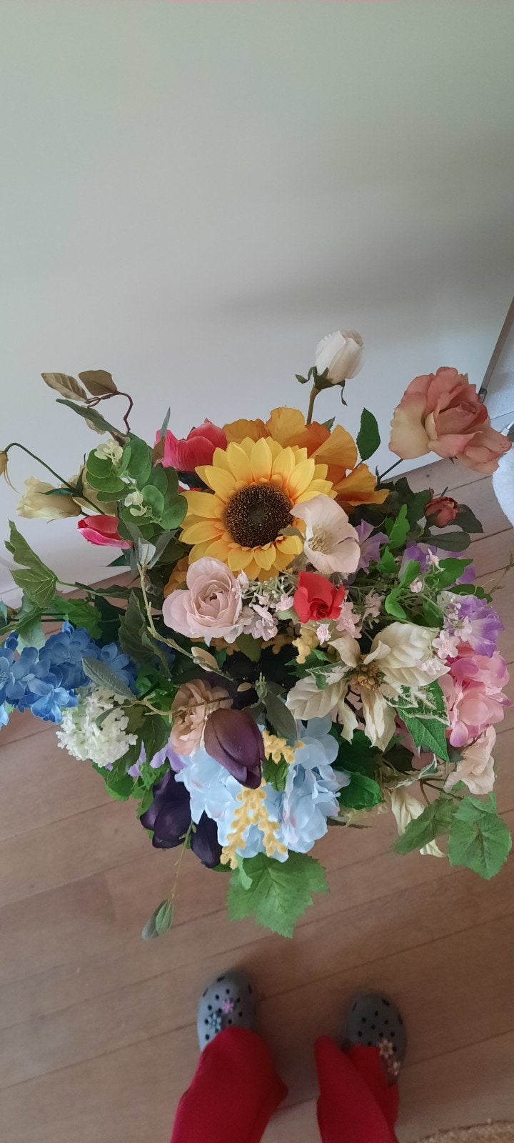 Kunstbloemen en zijdebloemen, bouquet, Ophalen, Binnen