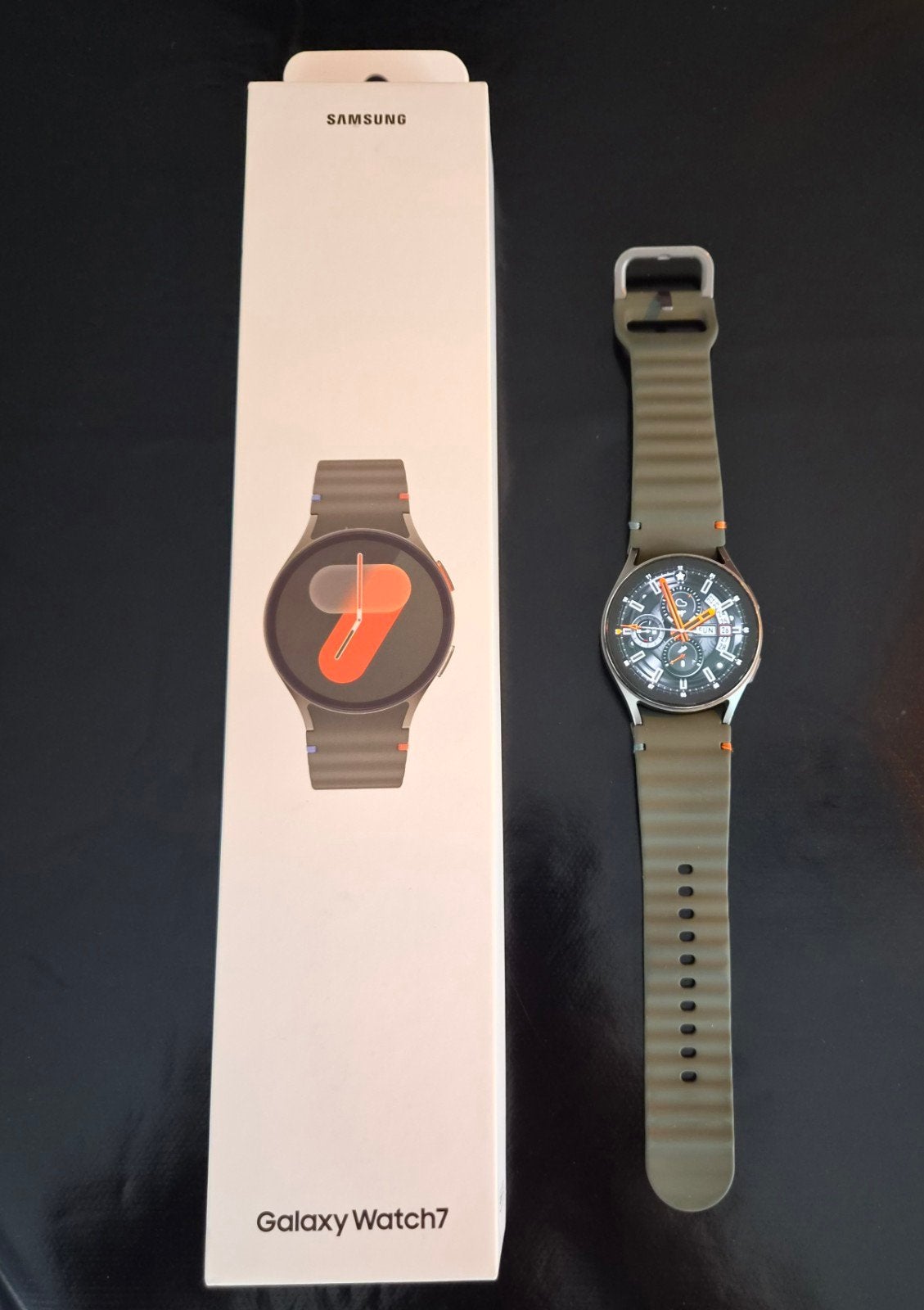 Samsung Galaxy 7 watch horloge LTE 40mm., Ophalen, Samsung Galaxy Watch 7 40mm LTE, Zo goed als nieuw, Waterdicht