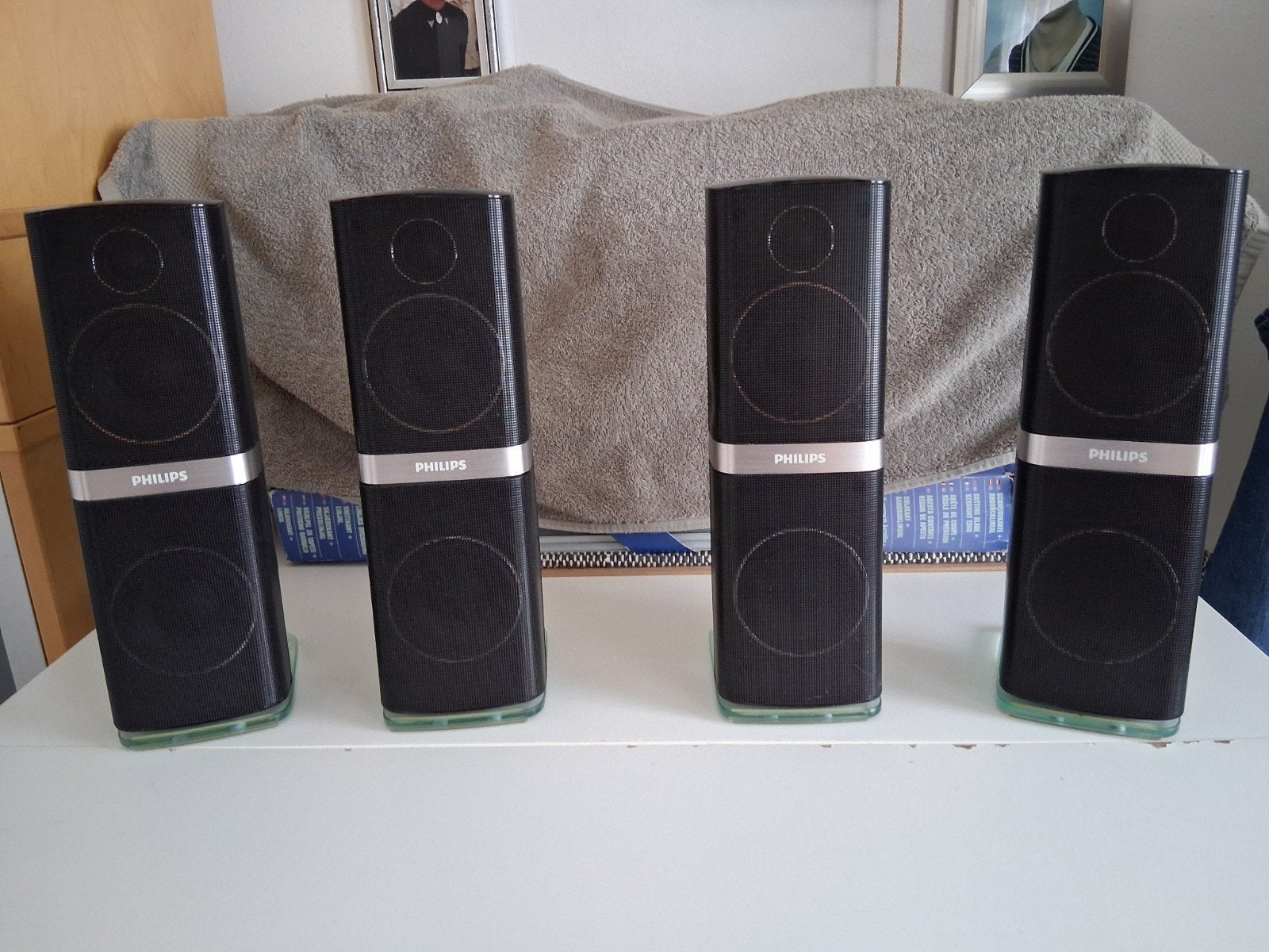 Philips Home Cinema Set met Blu-ray speler en 5.1 speakers, Audio, Tv en Foto, Home Cinema-sets, Ophalen, Philips, Gebruikt, Blu-ray-speler