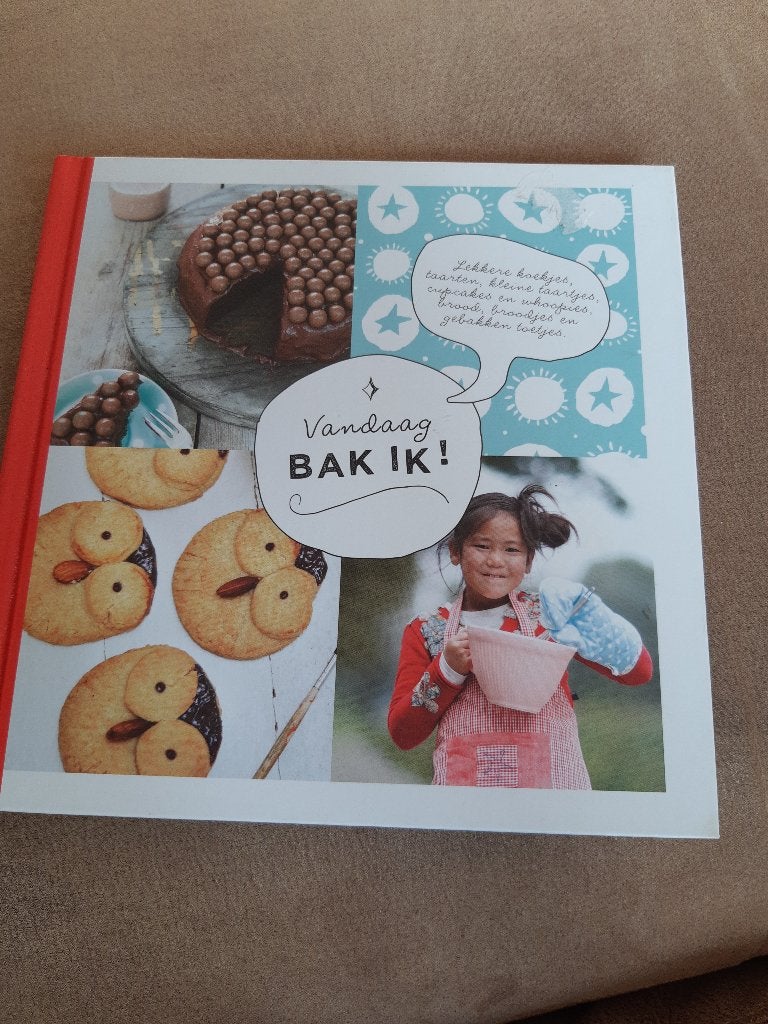 Francis van Arkel - Vandaag bak ik - kinderkookboek, Ophalen of Verzenden, Zo goed als nieuw