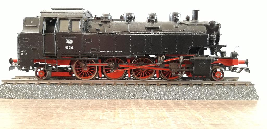 Marklin 33961 Tenderlocomotief BR86 Telex Delta Digitaal, Wisselstroom, Gebruikt, Locomotief, Ophalen of Verzenden