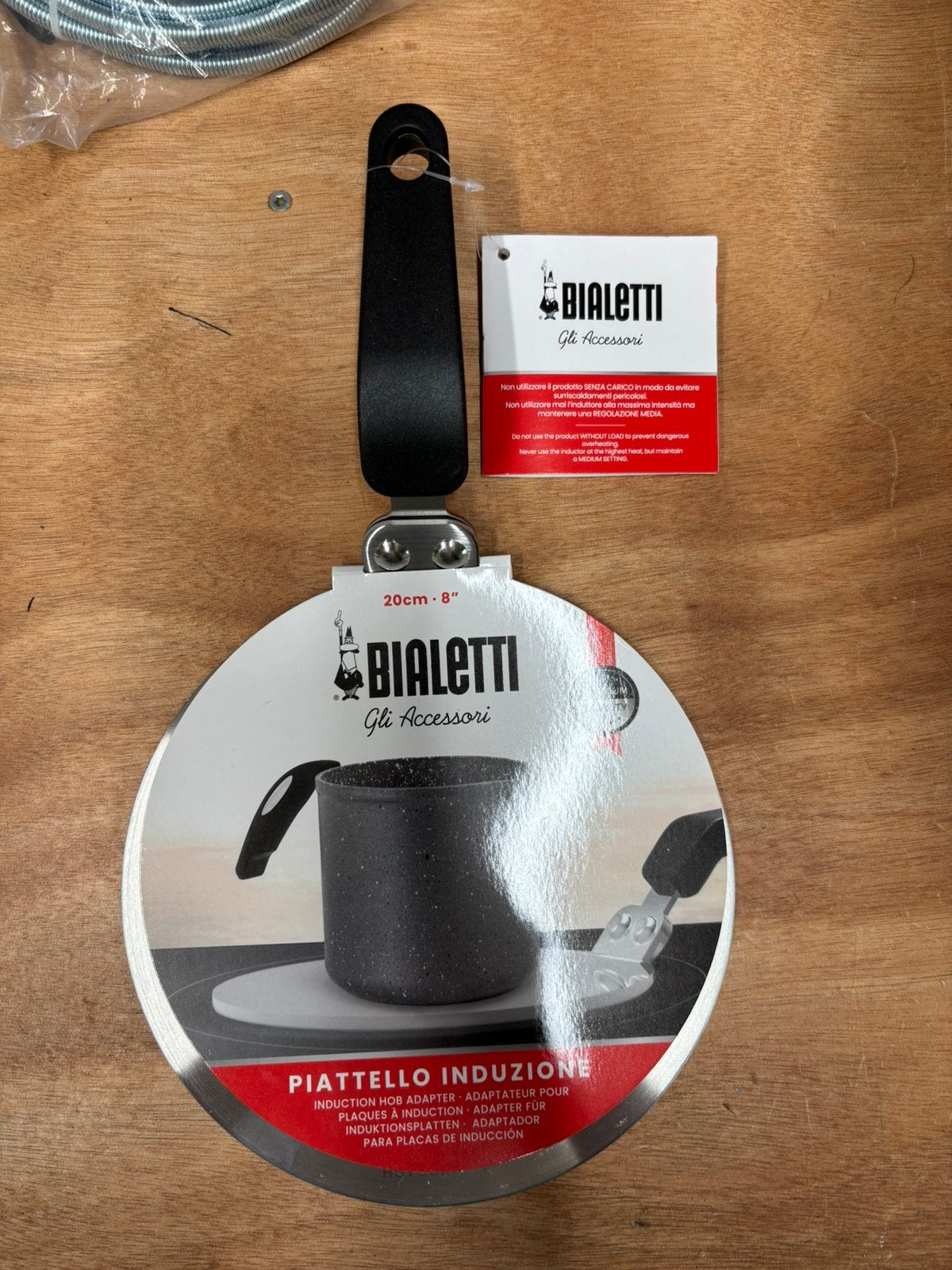 Bialetti inductieplaatje/adapter 20cm, Ophalen of Verzenden, Nieuw, Overige typen