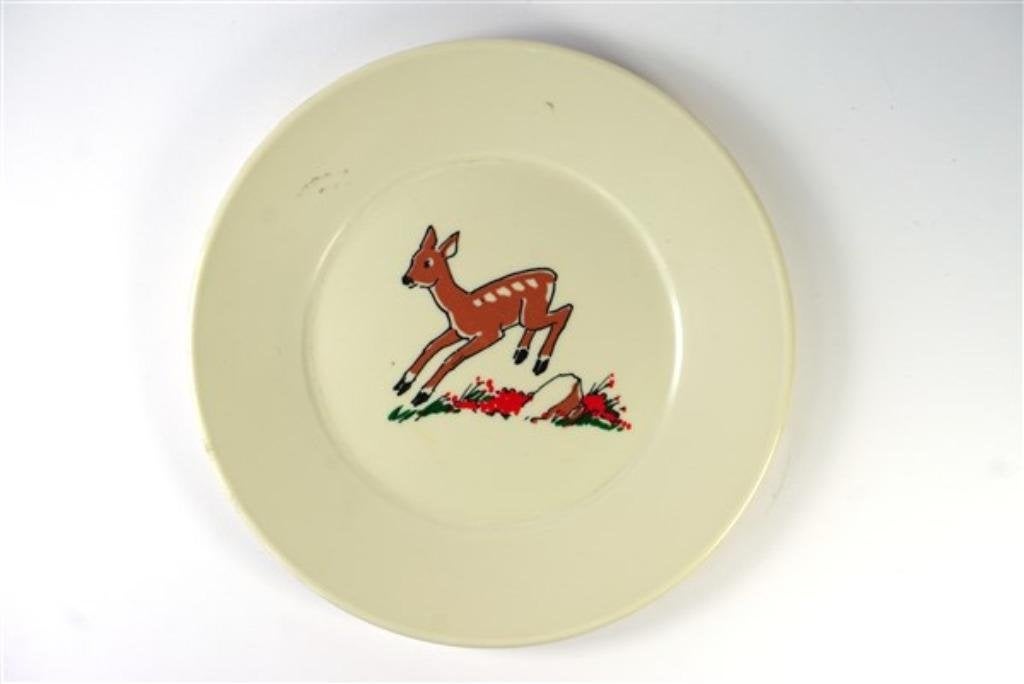 Vintage bordje, melamine, Huis en Inrichting, Keuken | Servies, Overige materialen, Ophalen of Verzenden, Zo goed als nieuw, Nvt6,5
