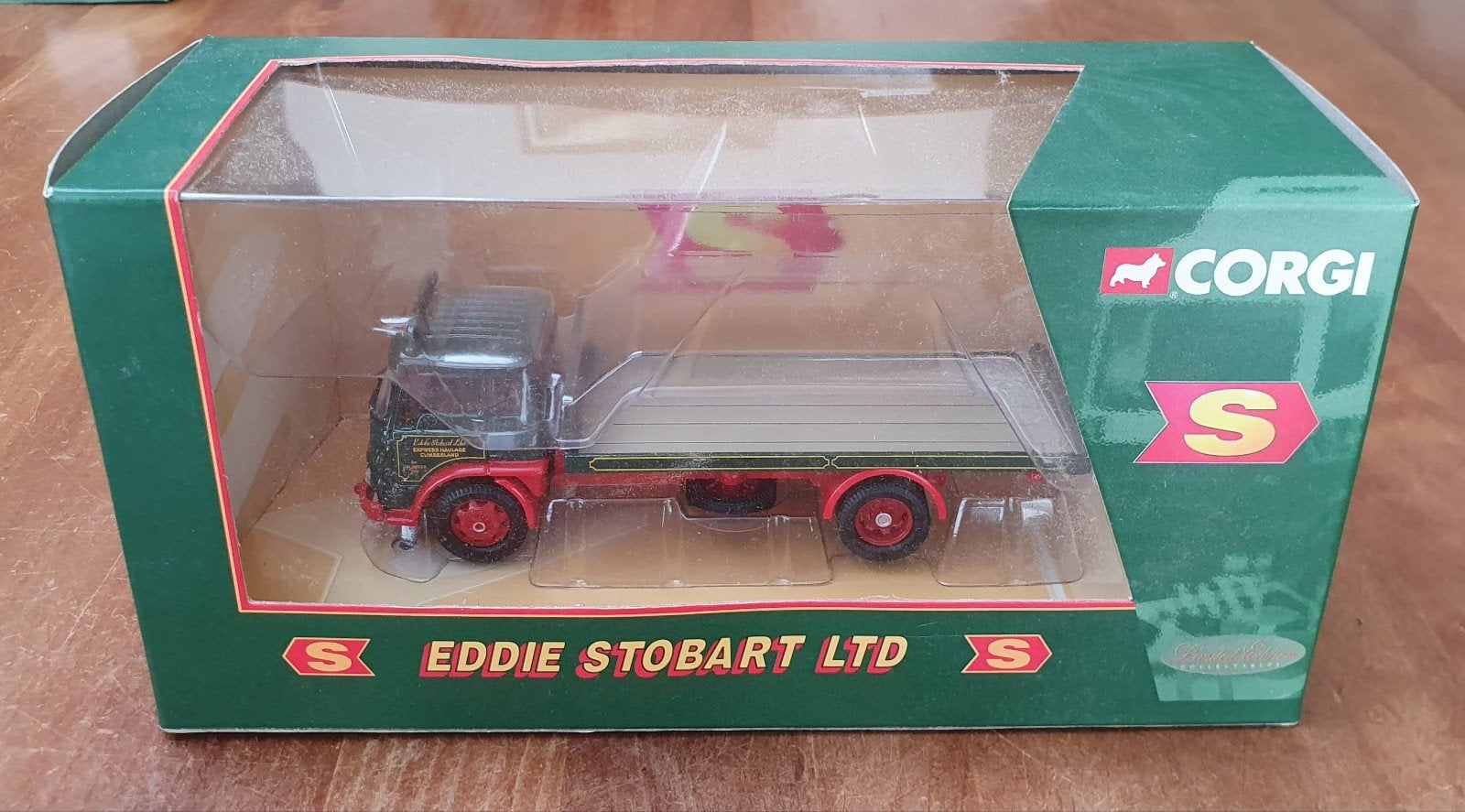 Corgi Toys 1:50 Eddie Stobart Bedford TK Platform Lorry MIB, Hobby en Vrije tijd, Ophalen of Verzenden, Nieuw, Bus of Vrachtwagen